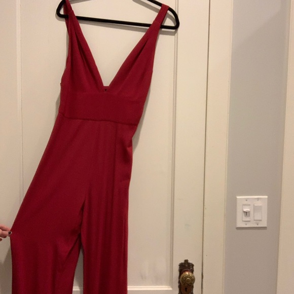 Planet Blue red jumpsuit size small! Worn once! - Picture 1 of 5
